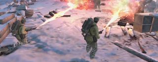 Company of Heroes 2 flamethrower