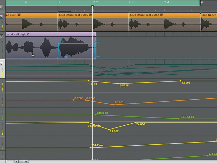 Automate your delay effect's parameters to create an interesting sound that continuously evolves.