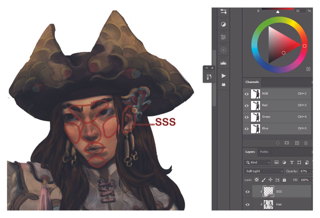  How to create a polished character design, from initial sketch to final render 