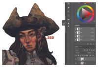 Character design in process