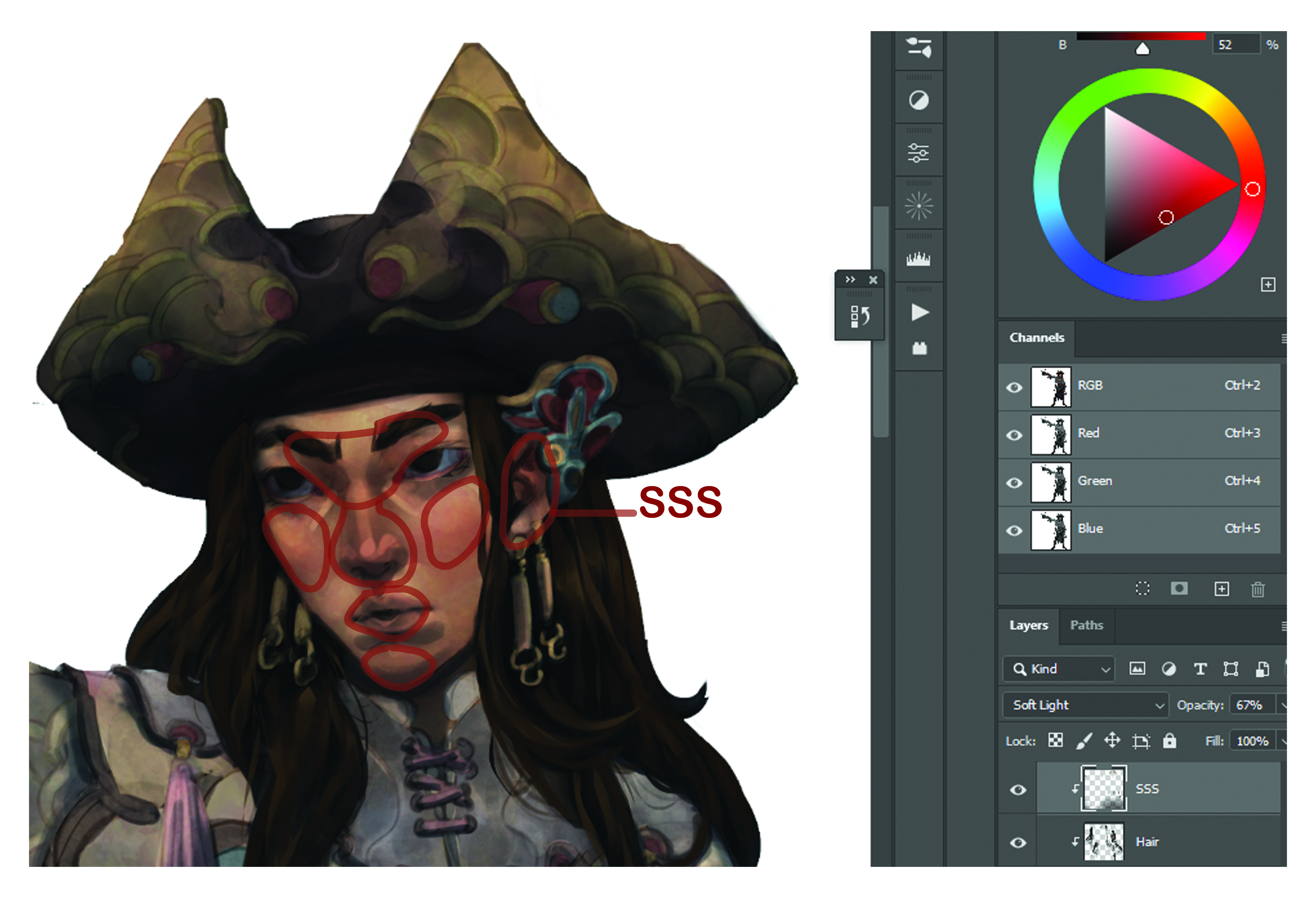Concept artist Fano Rakotoh explains his step-by-step technique for creating a character in Photoshop.
