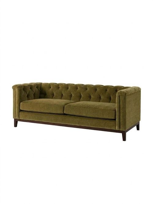 Chesterfield Cedar Earth 3 Seater Sofa