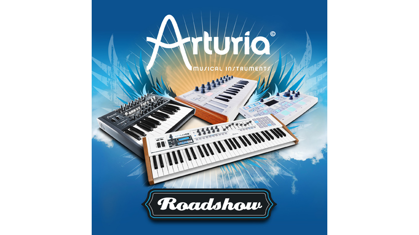 Arturia is hitting the road.