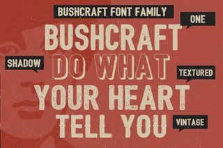 Free fonts: Bushcraft