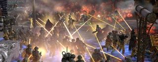 Dawn of War 2 Retribution - Guardsmen charge!