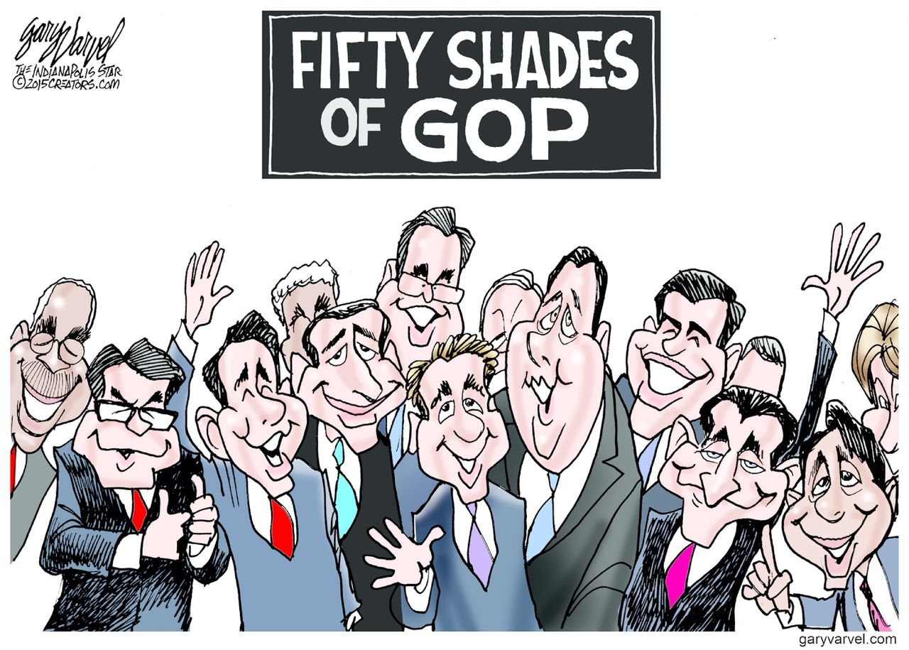 Political cartoon U.S. GOP