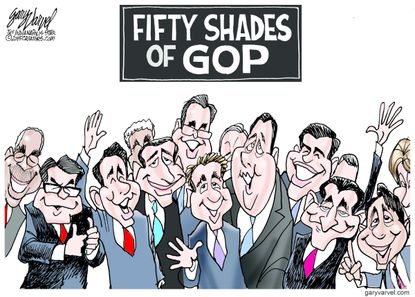 Political cartoon U.S. GOP