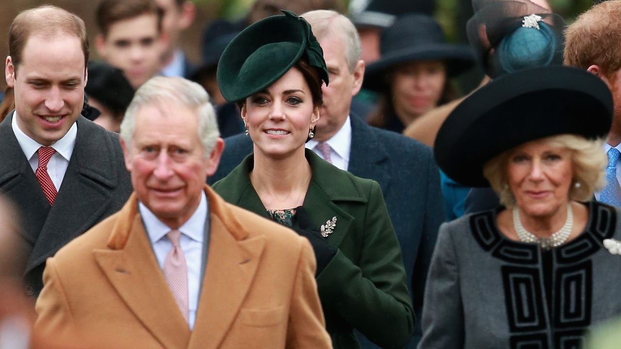 King Charles, Queen Camilla, Prince William, and Kate Middleton