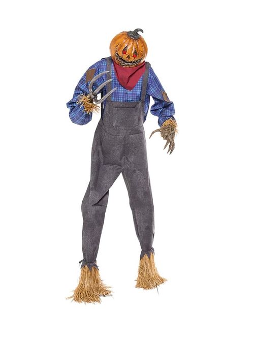 Haunted Living 7-ft Motion Activated Talking Scarecrow