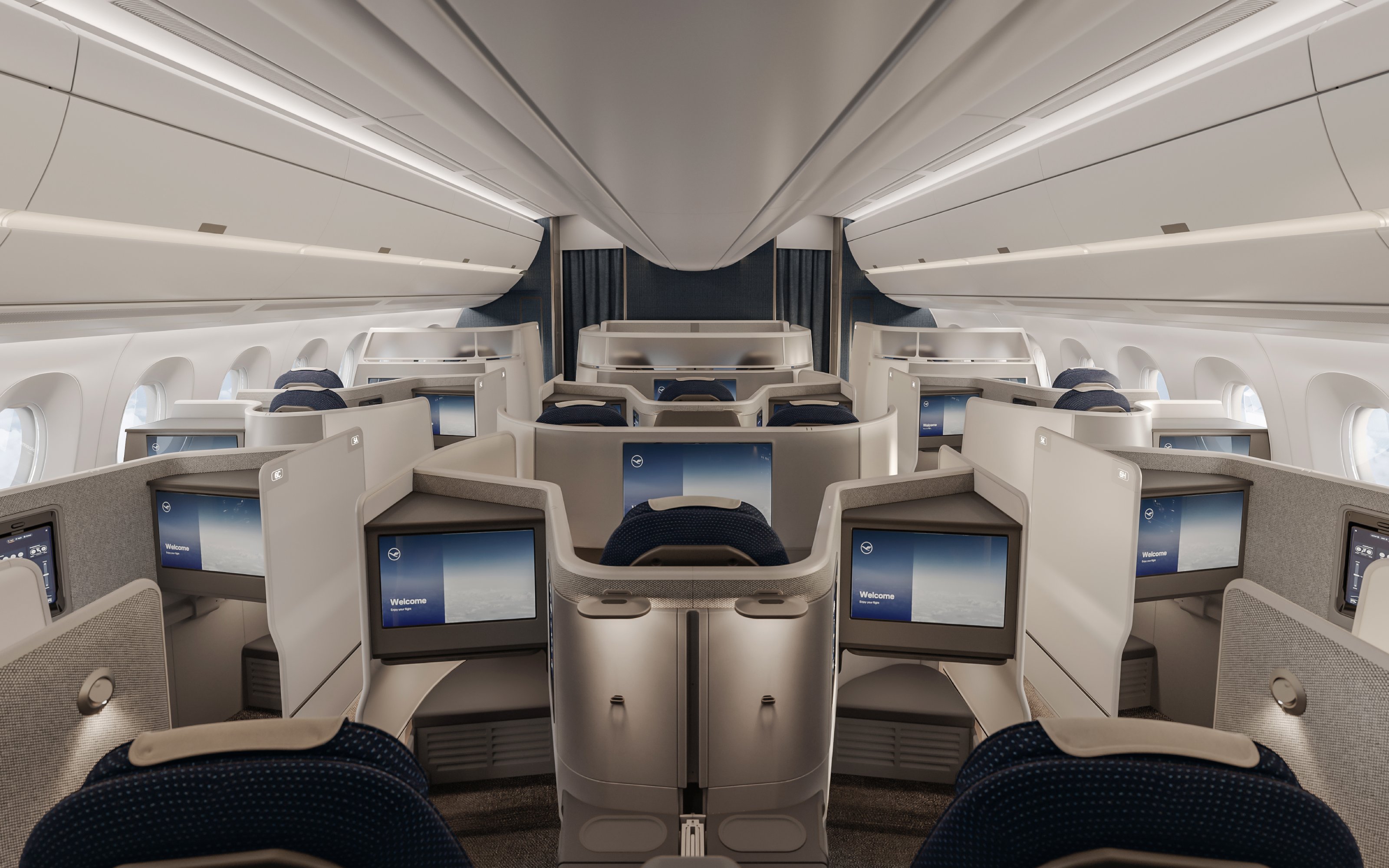 Pearson Lloyd builds a better Lufthansa Business Class | Wallpaper