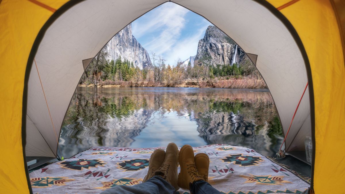 camping in US National Parks: Yosemite camp