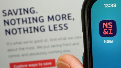 NS&I app and web page