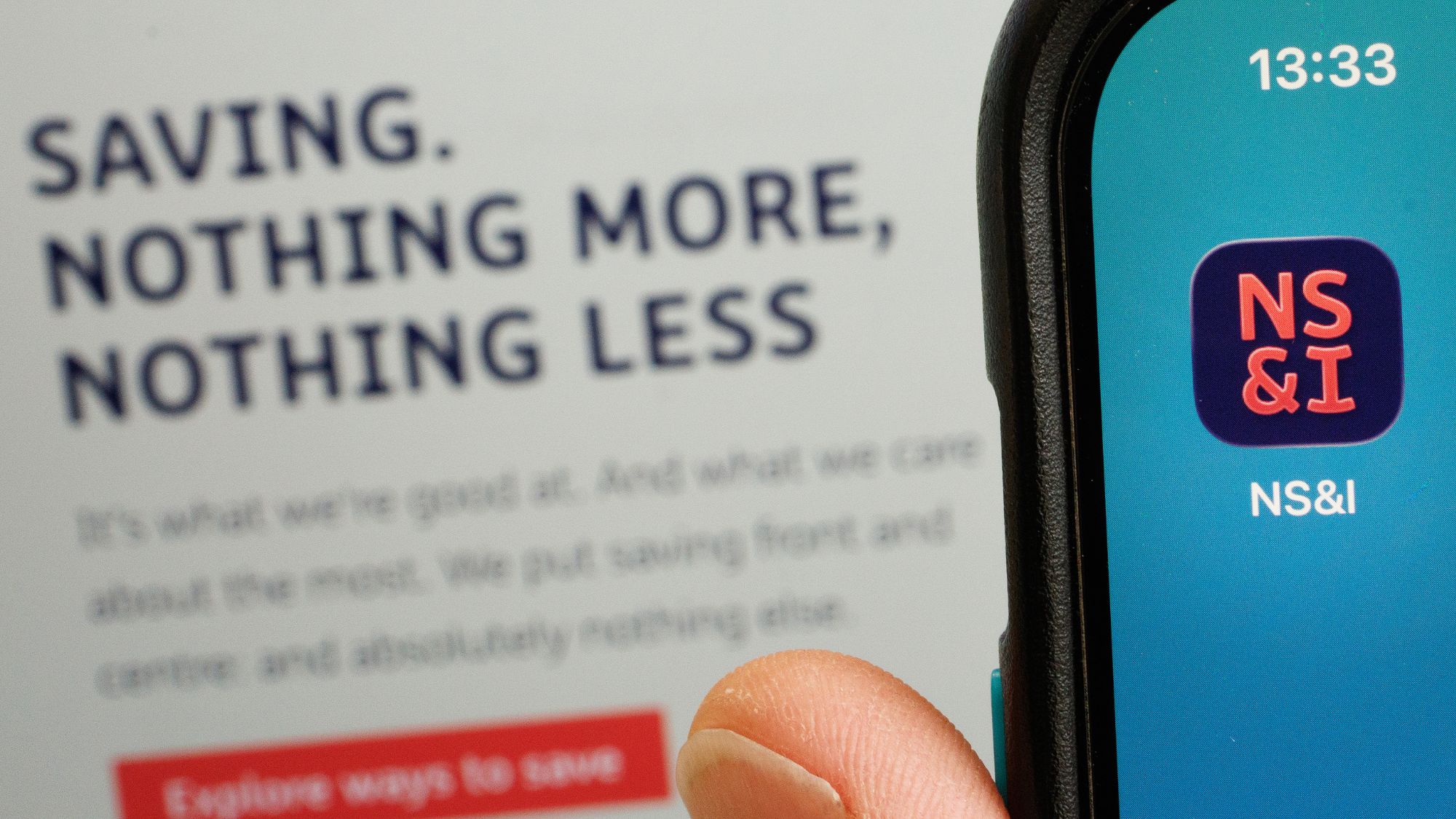 NS&amp;I app and web page