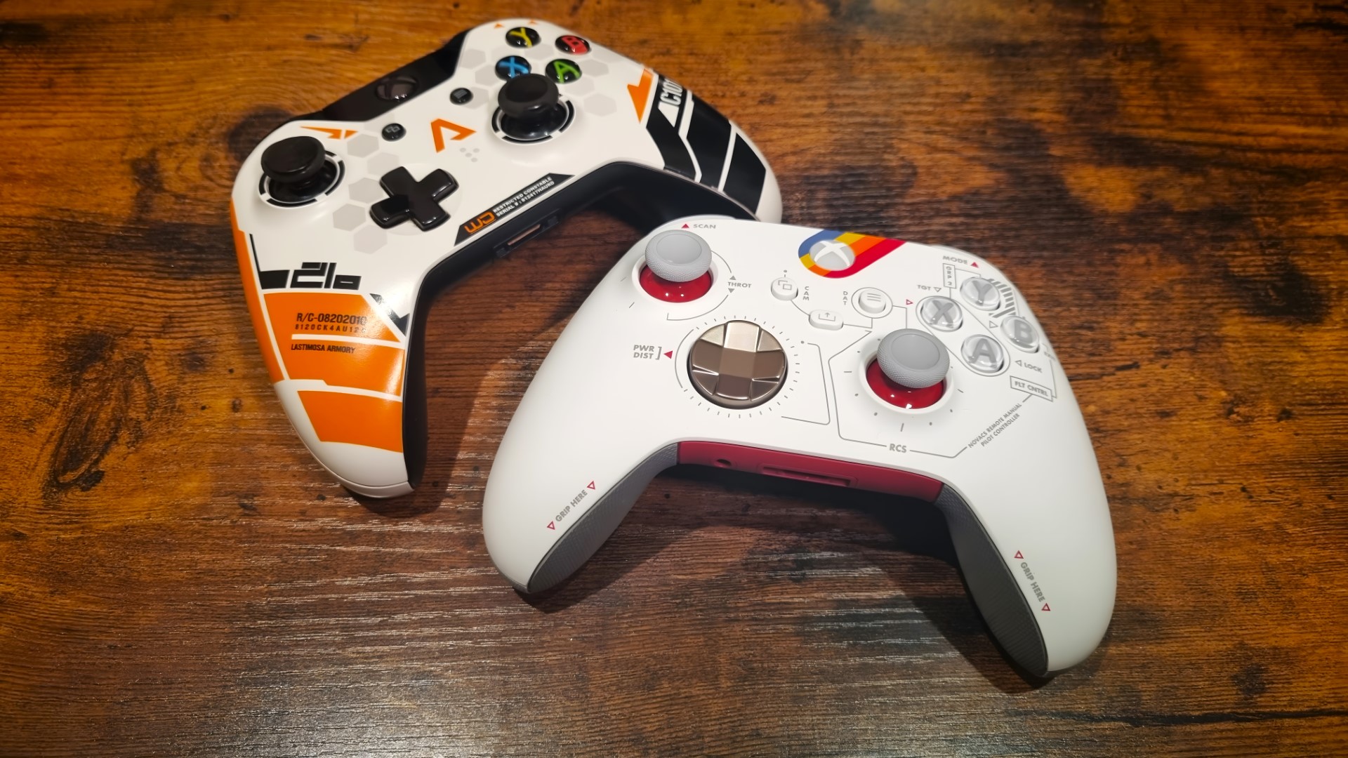 The Starfield and Titanfall Special Edition controllers