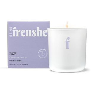Being Frenshe Reset Candle With Essential Oils to Calm & Relax - Lavender Cloud - 7oz