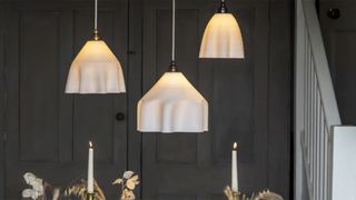 the linen lighting collection by the Soho Lighting Company