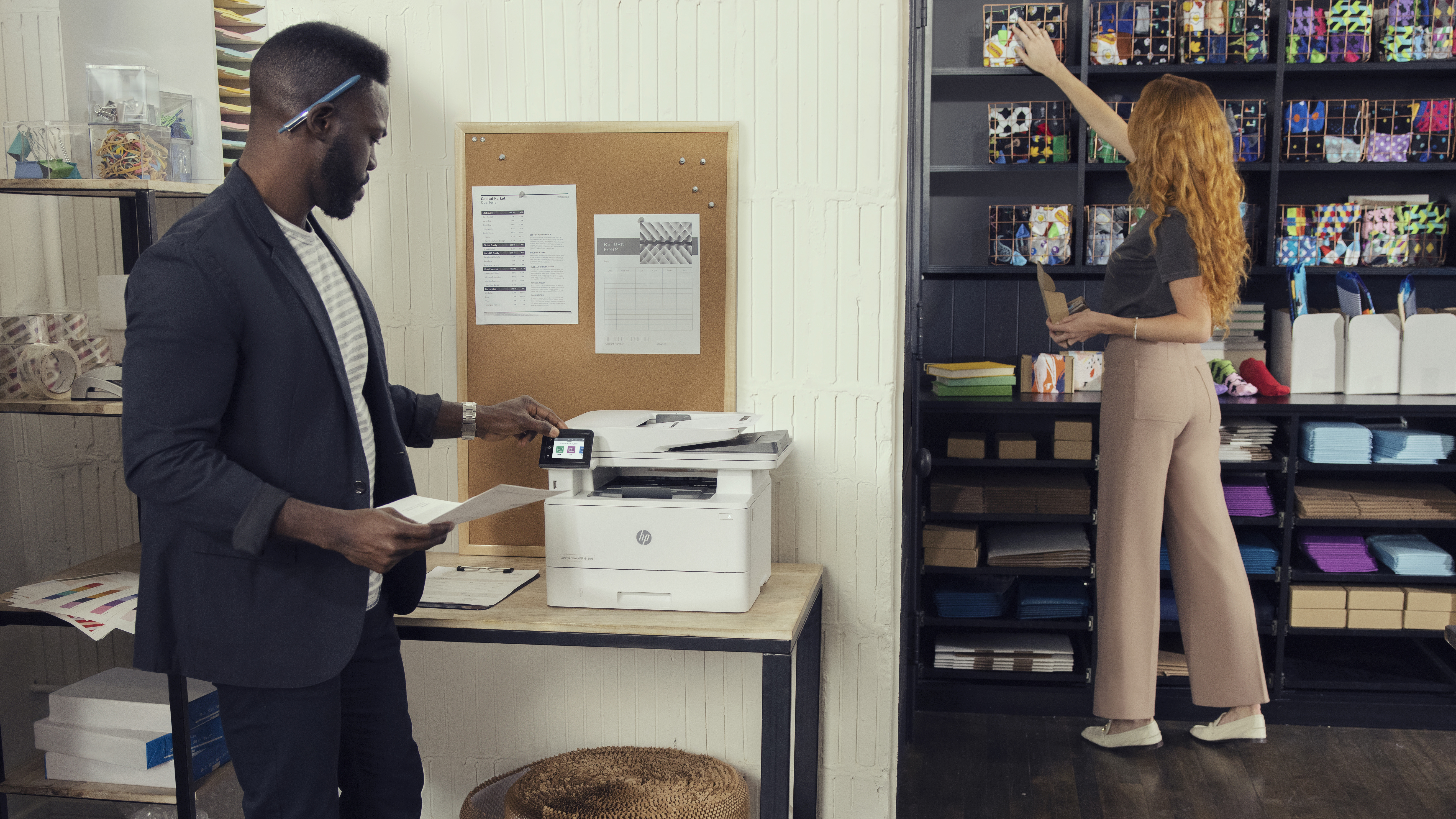 HP LaserJet Pro MFP 4101fdw Wireless Printer