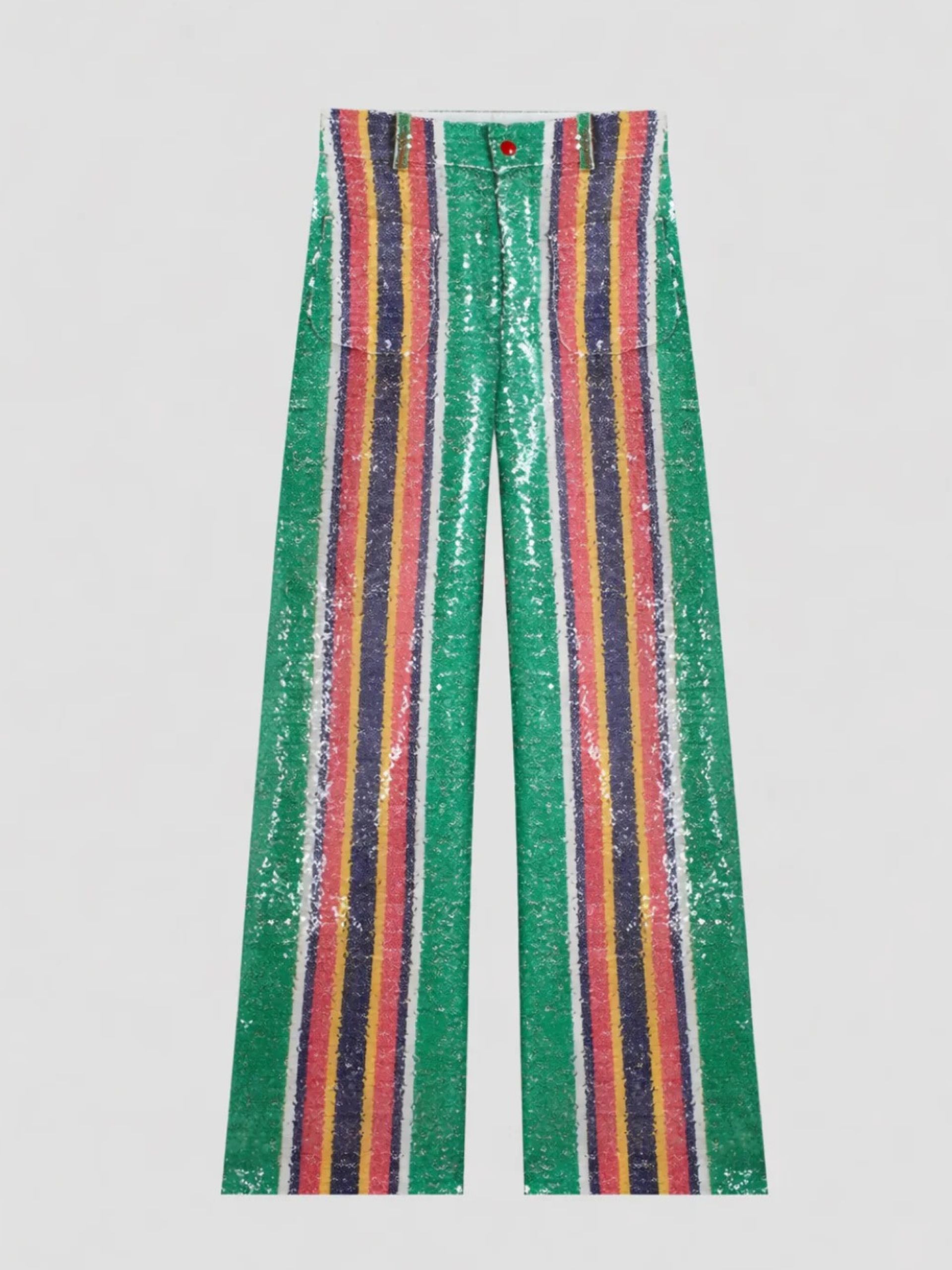 Pippi Sequin Pants Green