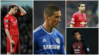 Andy Carroll, Fernando Torres, Angel Di Maria, Jo