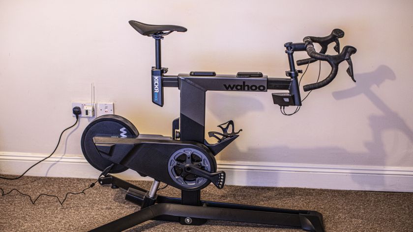 A Wahoo Kickr Pro smart bike 