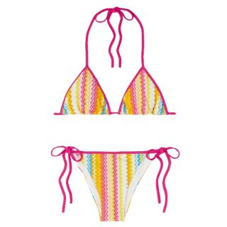 Missoni Mare Printed Halterneck Triangle Bikini