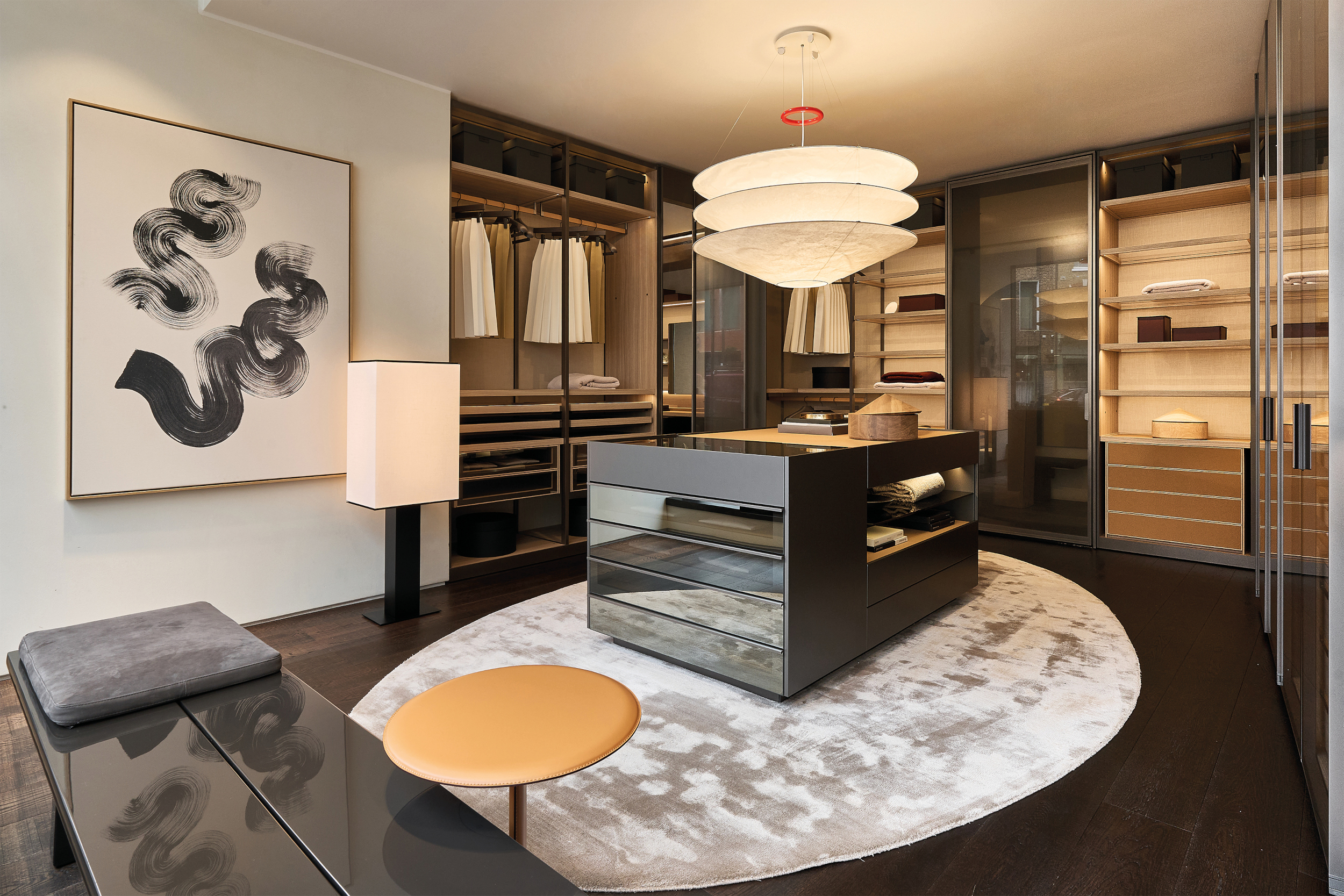 Inside Poliform, Wigmore Street, London