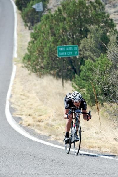 On the descent to the Gila Cliff Dwellings Glen Chadwick (Pure Black) was all alone.