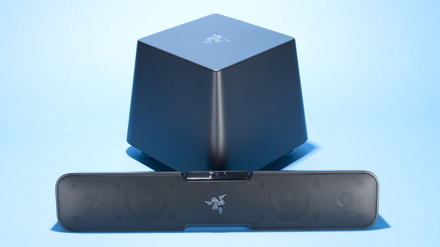 家電 razer Leviathan Razer Leviathan v2 PC Soundbar Intros THX Audio and RGB Lighting