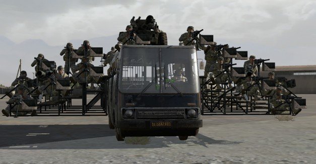 bus bus oh god the war bus