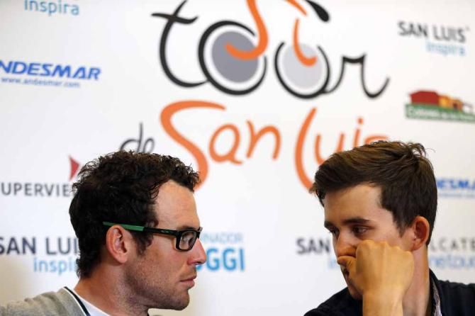 Mark Cavendish and Michal Kwiatkowski
