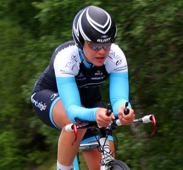 Marie Lindberg (Kleo Ladies Team) finished just off the podium with a fourth place result.