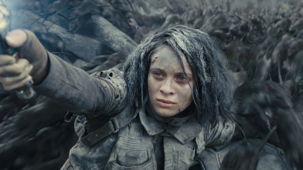 Ratcatcher II using her powers at the end of The Suicide Squad