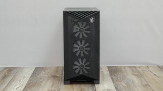 MSI Aegis RS2 review unit on floor