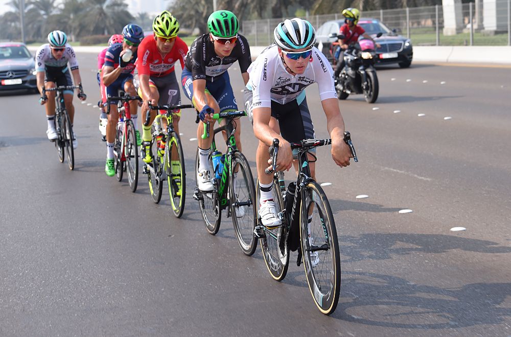 2016 Abu Dhabi Tour stage 2 breakaway