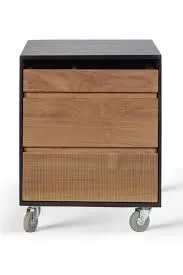 Teak Oscar 3 Drawer Unit | View at ABC Home