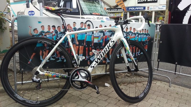 Kwiatkowski's decked-out S-works.