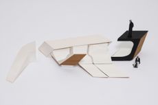 Zaha Hadid Architects, Nightlife World Tour, Concept model, 1999 &copy; Zaha Hadid Foundation