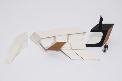Zaha Hadid Architects, Nightlife World Tour, Concept model, 1999 © Zaha Hadid Foundation