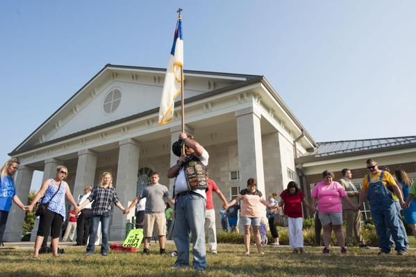 Kim Davis rally