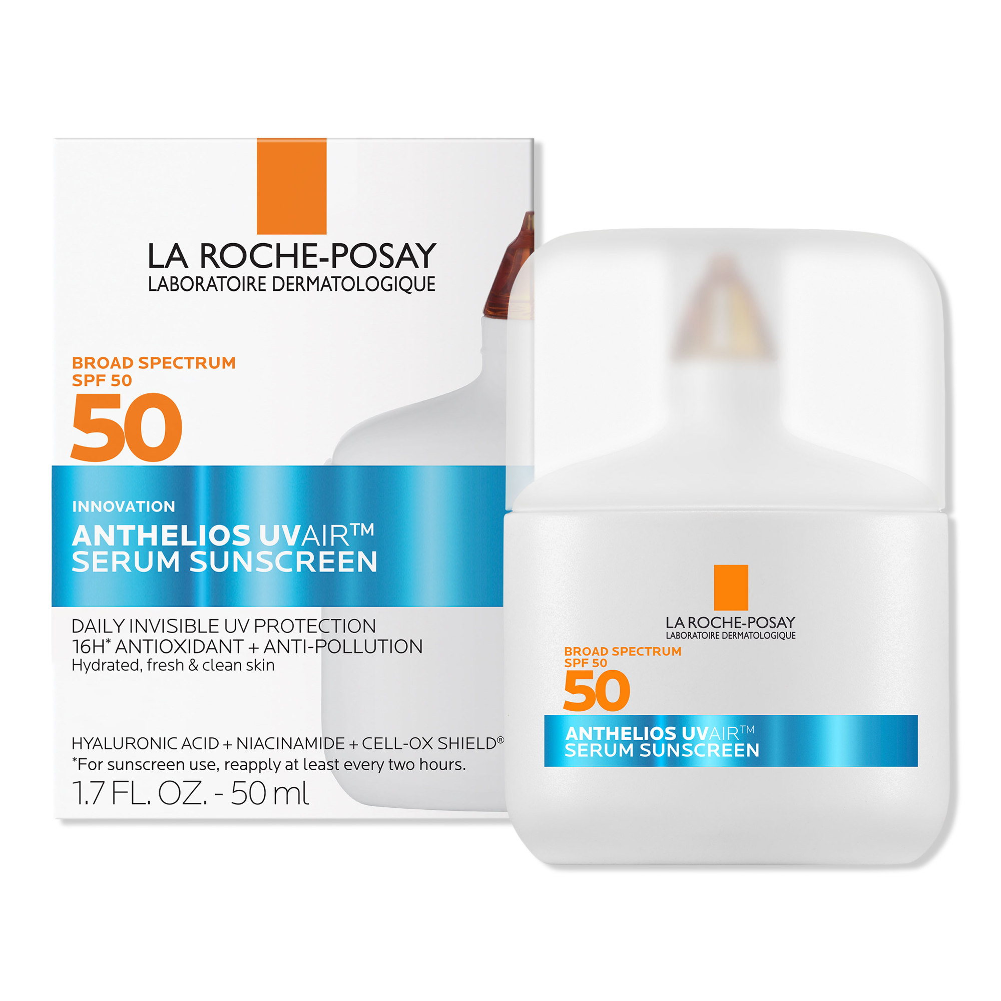 Anthelios Uv Air Daily Supercharged Serum Sunscreen Spf 50