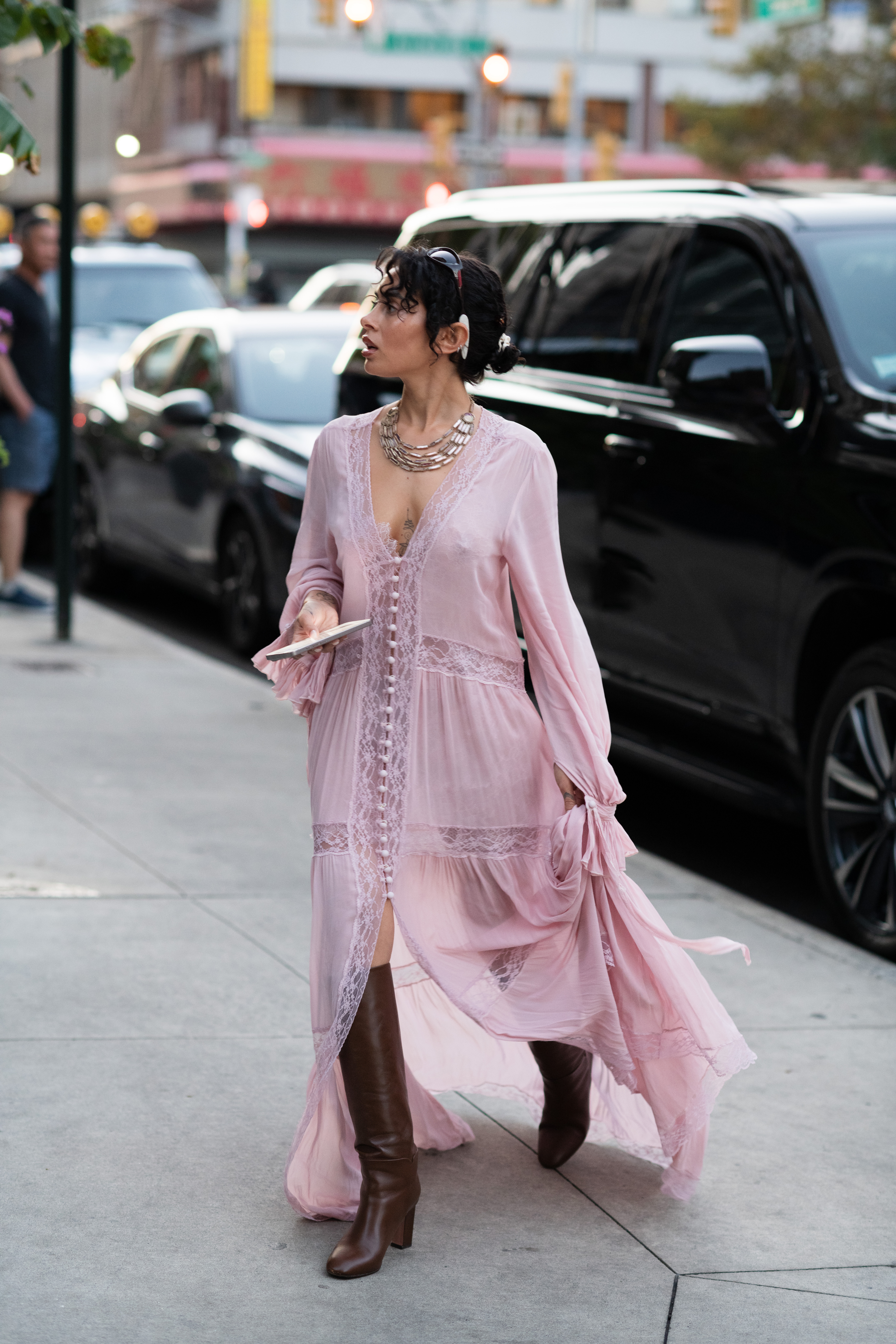 street style outfits during new york fashion week ss26