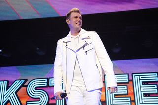 Nick Carter of the Backstreet Boys performs onstage during iHeartRadio Channel 95.5's Jingle Ball 2022 Presented by Capital One at Little Caesars Arena on December 06, 2022 in Detroit, Michigan