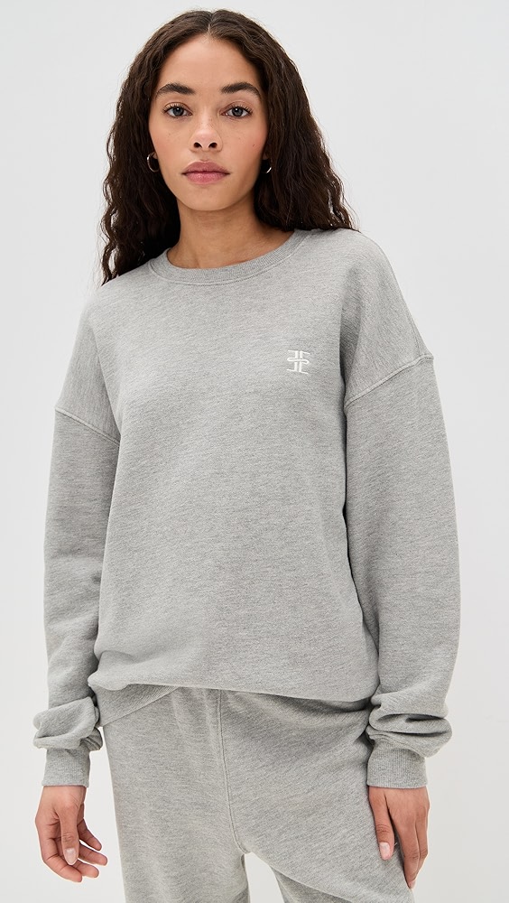 &amp;Eacute;terne Oversized Crew Neck Sweatshirt