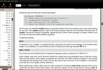 Linux from scatch