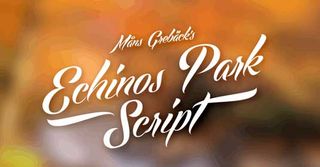 Free tattoo fonts: Echinos Park Script