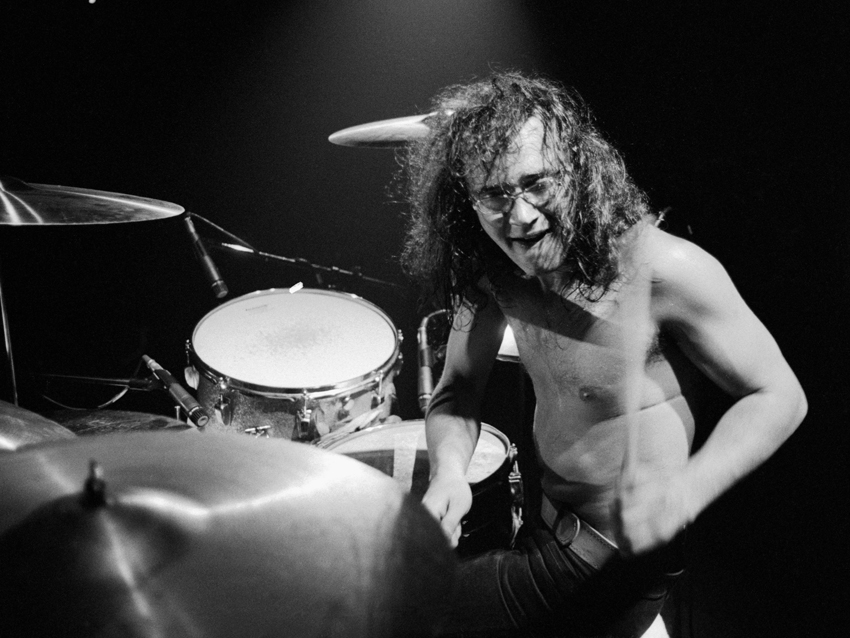 Ian Paice in action with Deep Purple