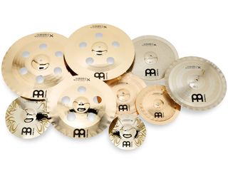Effects cymbals allow programmed sounds to be reproduced acoustically