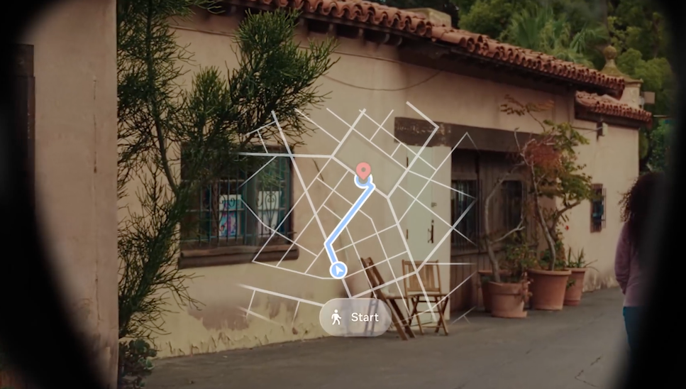 turn-by-turn directions on meta ray ban display