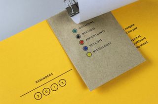 The planner features a colour-coded pin system