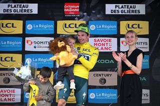 Primož Roglič wins the 2024 Criterium du Dauphine.